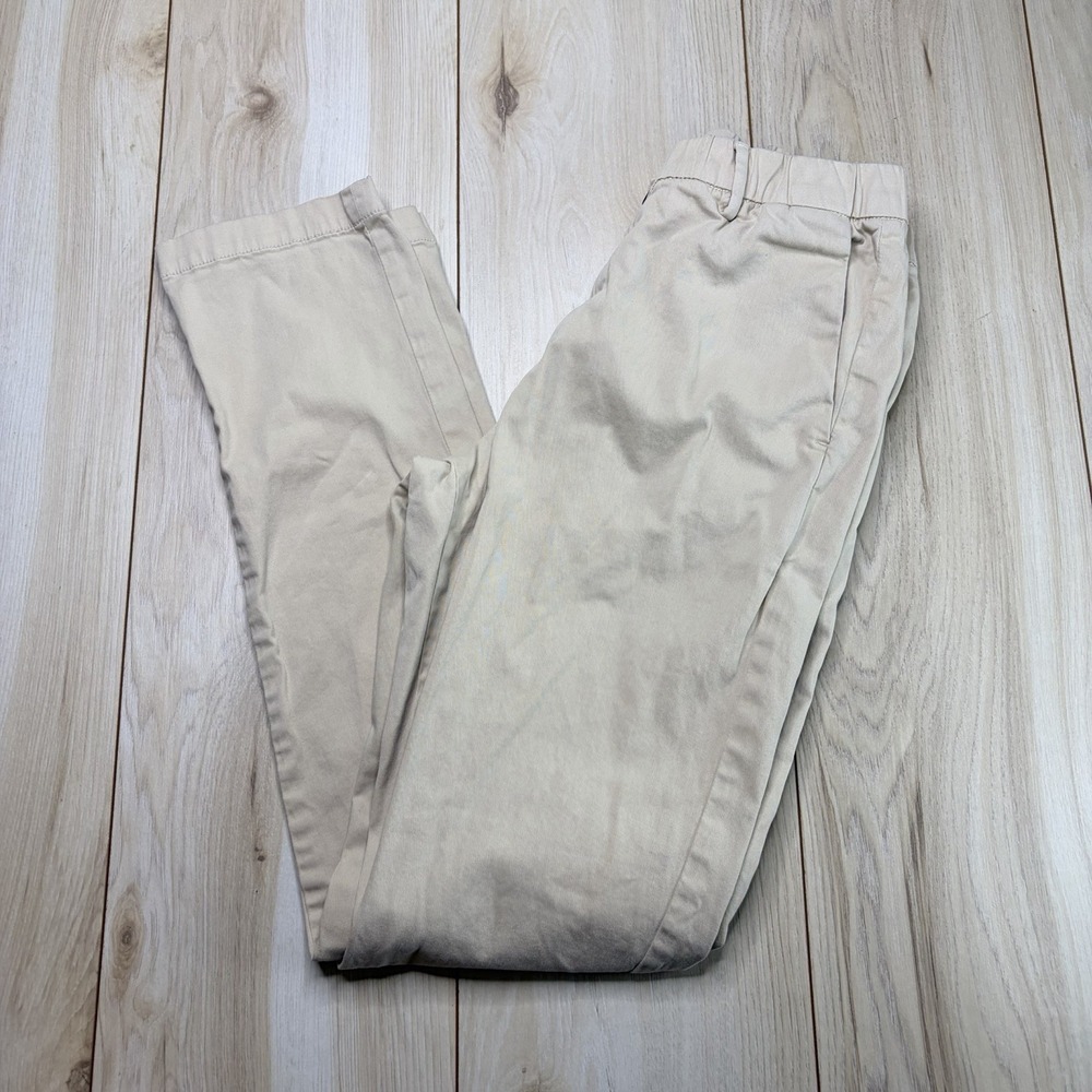BearBottom Mens Essential 5-Pocket Cotton Chino Pant Khaki Medium 28x32 Stretch